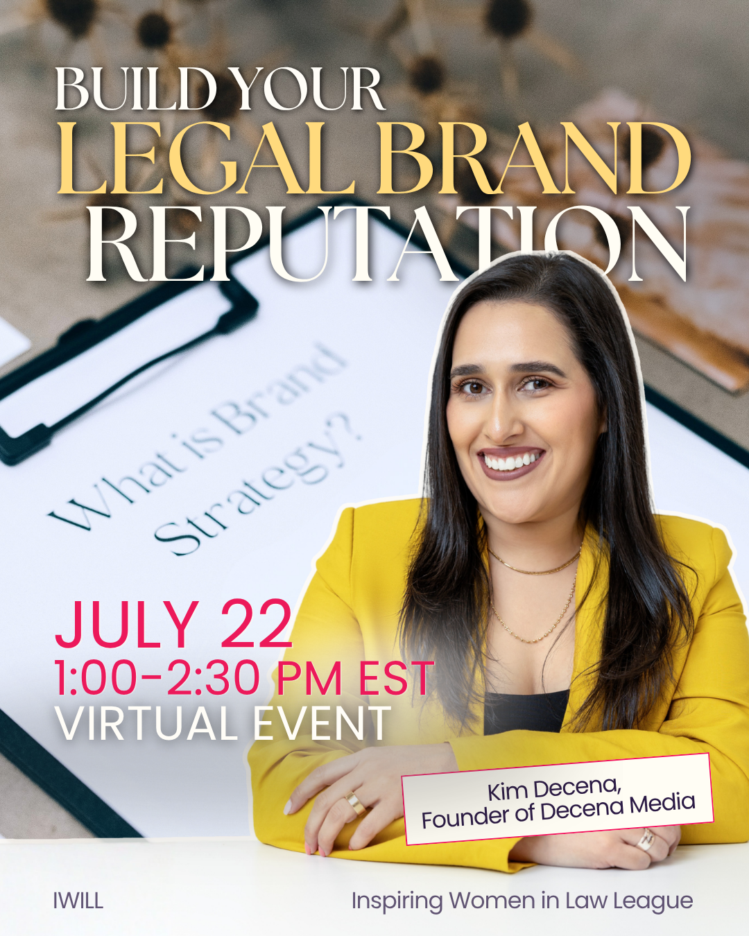 Build Your Legal Brand Reputation (Virtual Event)