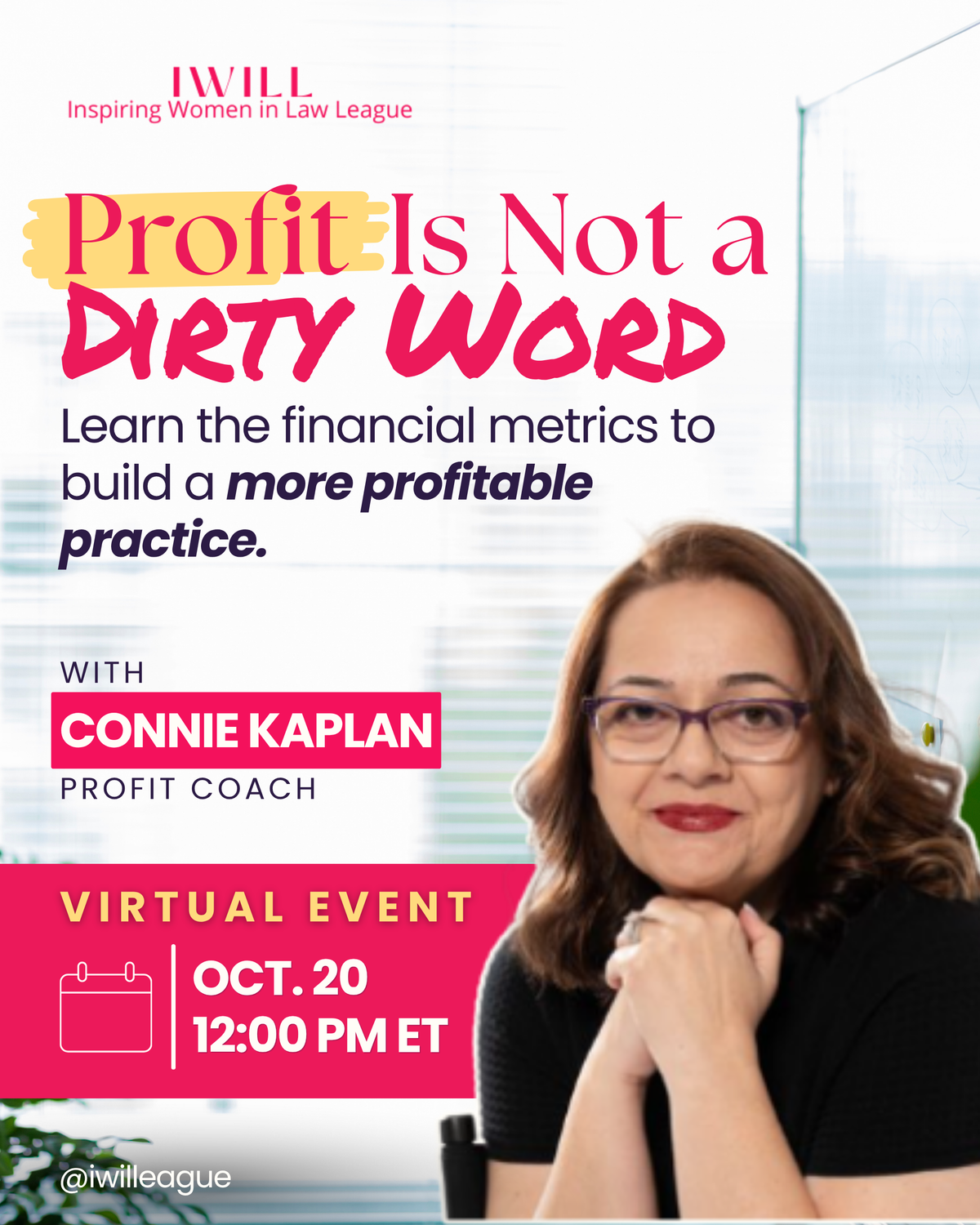 Profit is Not a Dirty Word: Financial Metrics to Build a More Pofitable Practice (Virtual Event)